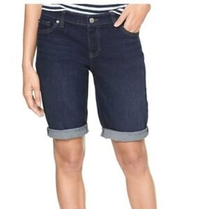 GAP Denim Skinny Bermuda Shorts